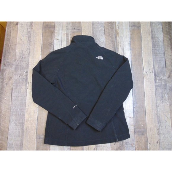 The North Face Women M Black Soft Shell Apex Jacket Full Zip Outdoor *read* - Picture 6 of 9